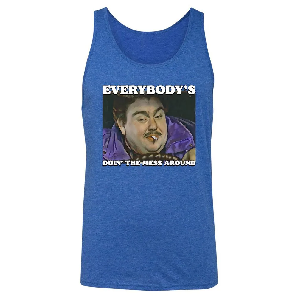 Unisex Jersey Tank - TVGBCPWY - True Royal Triblend - 12