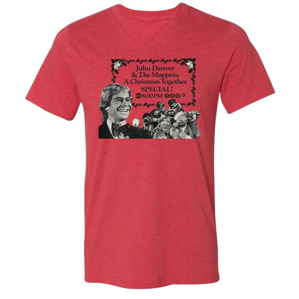 John Denver and Muppet - Heather Red - 5