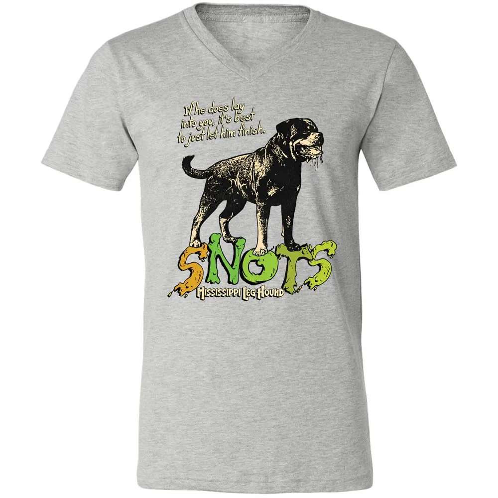 Snots hound - Athletic Heather - 7