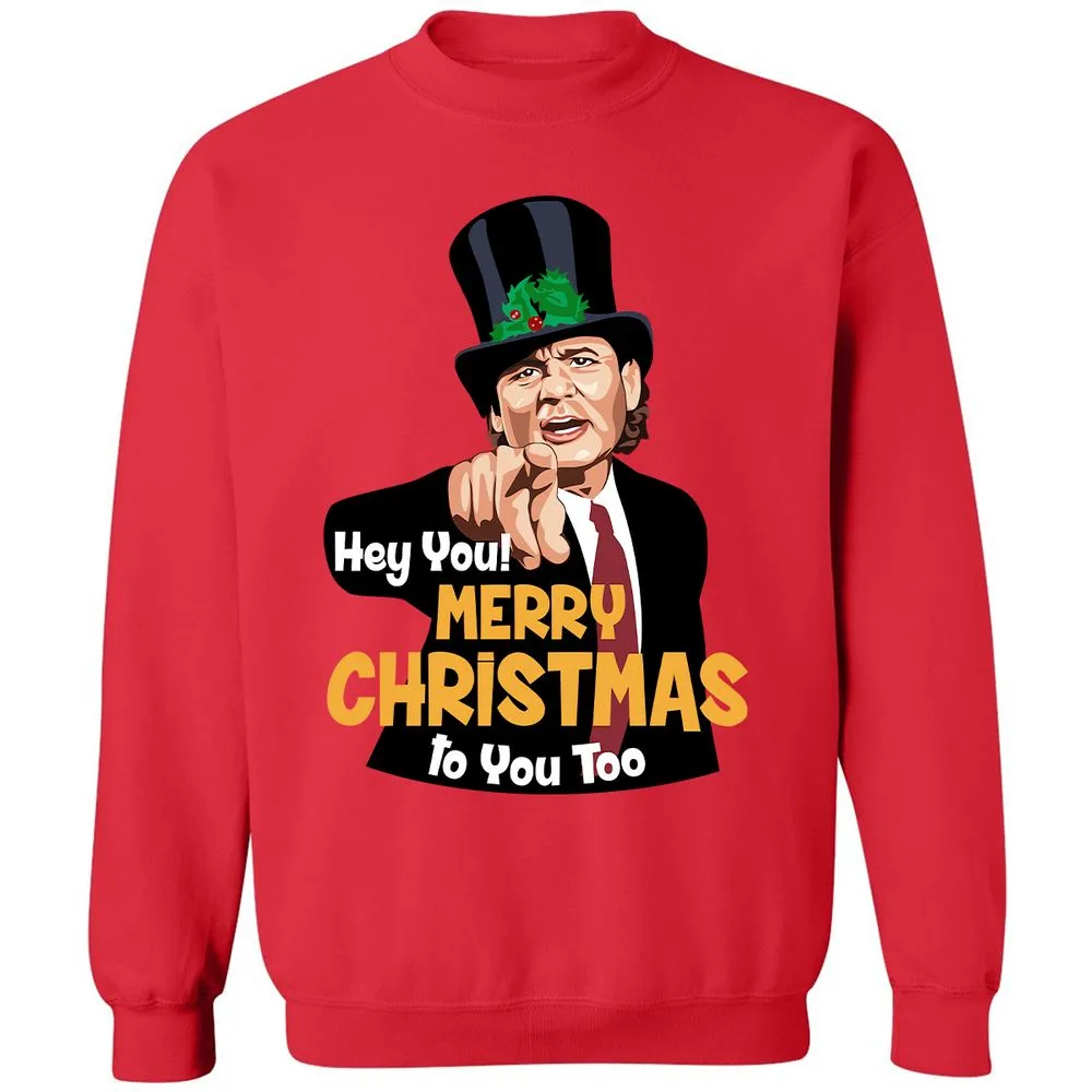 Classic Unisex Sweatshirt - CN6JV4V2 - Red - 5