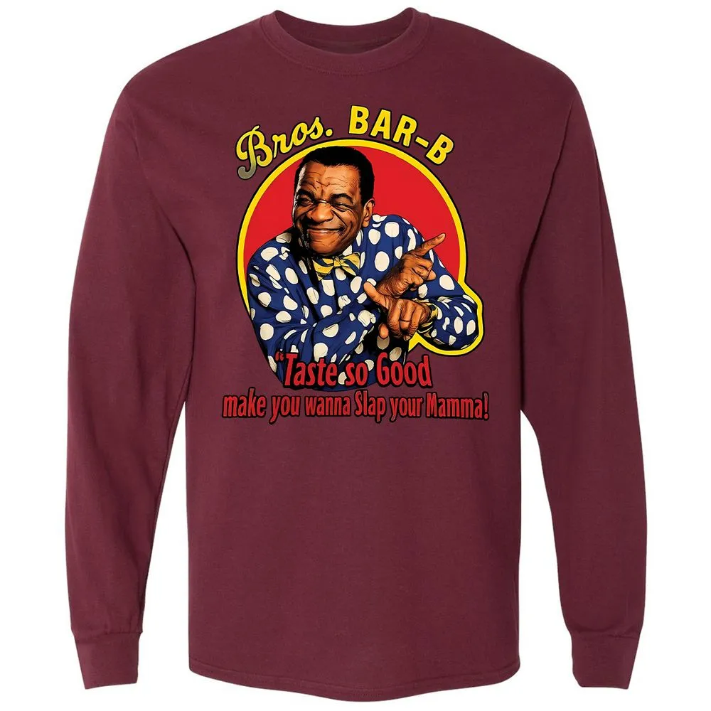 Long Sleeve T-Shirt - 3EKUSNXB - Maroon - 11