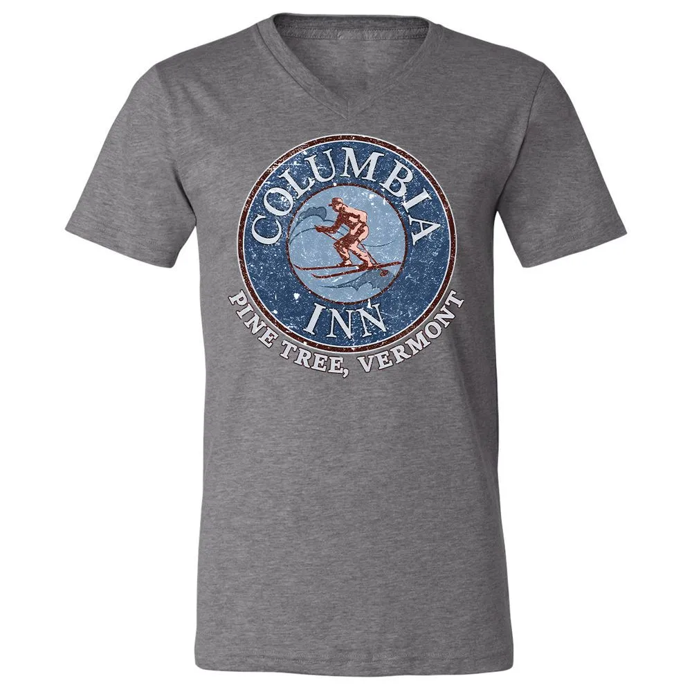 Unisex V-Neck T-Shirt - TWKWL3JX - Deep Heather - 13