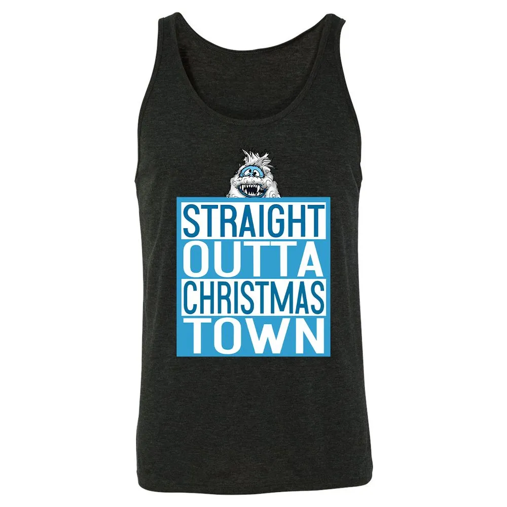 Outta Christmas Town - Charcoal Black Triblend - 5