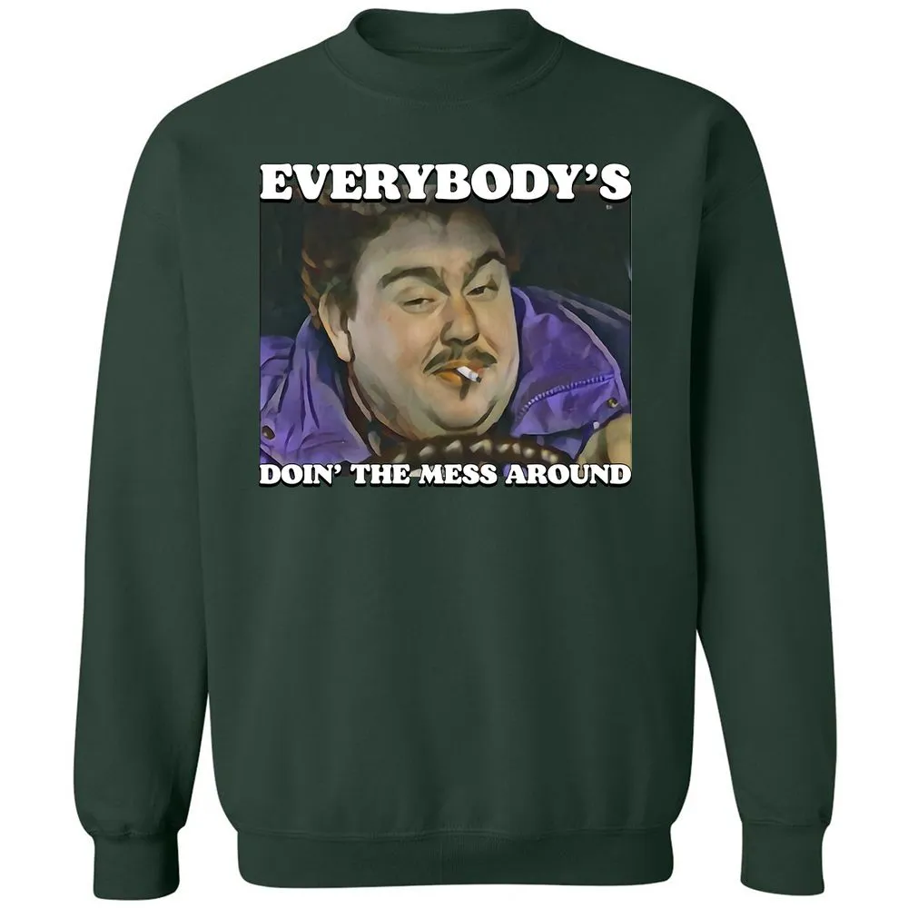 Classic Unisex Sweatshirt - 7EM8UFAA - Forest Green - 4