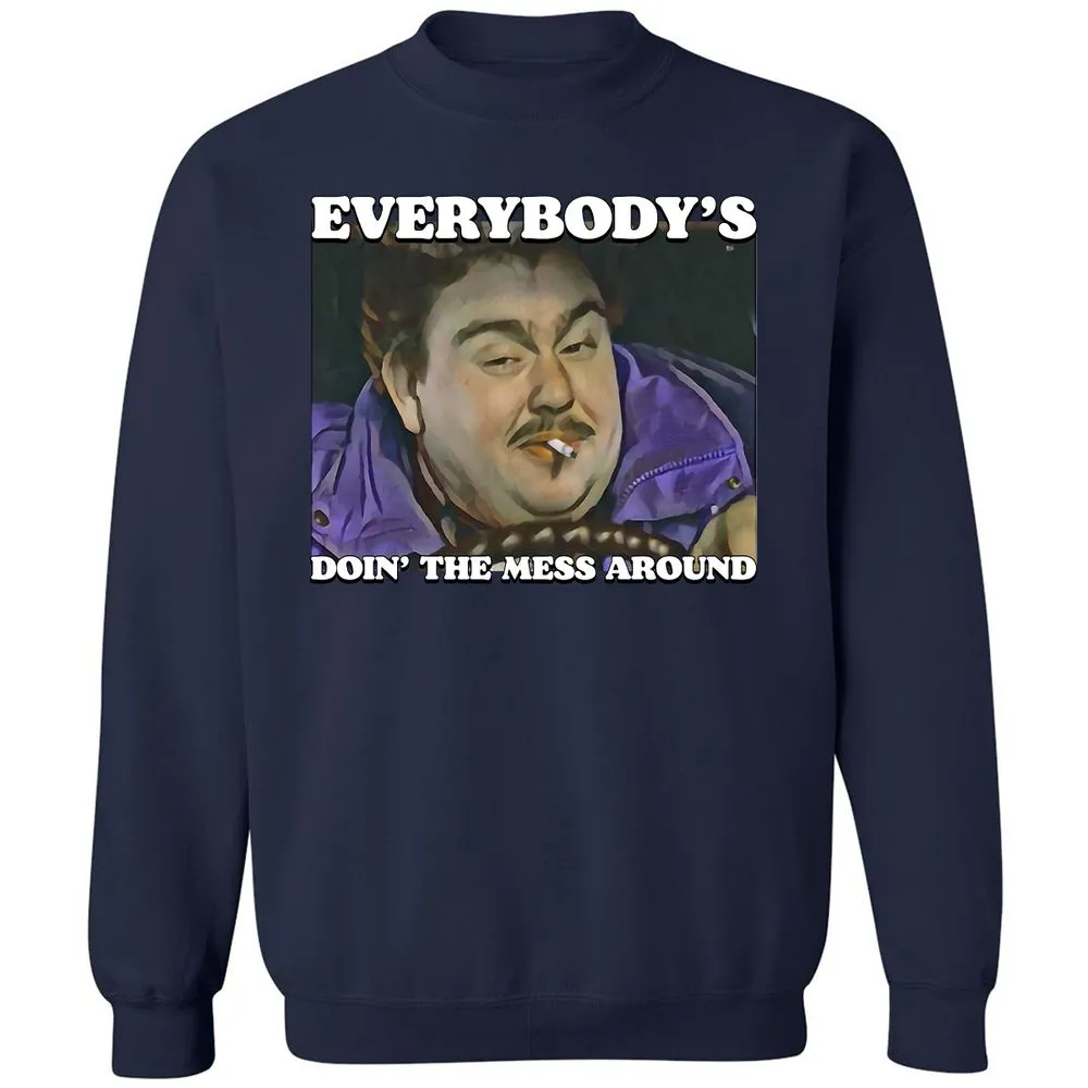 Classic Unisex Sweatshirt - 7EM8UFAA - Navy - 8