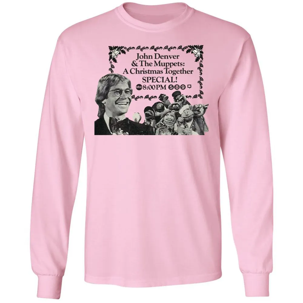 John Denver and Muppet - Light Pink - 3