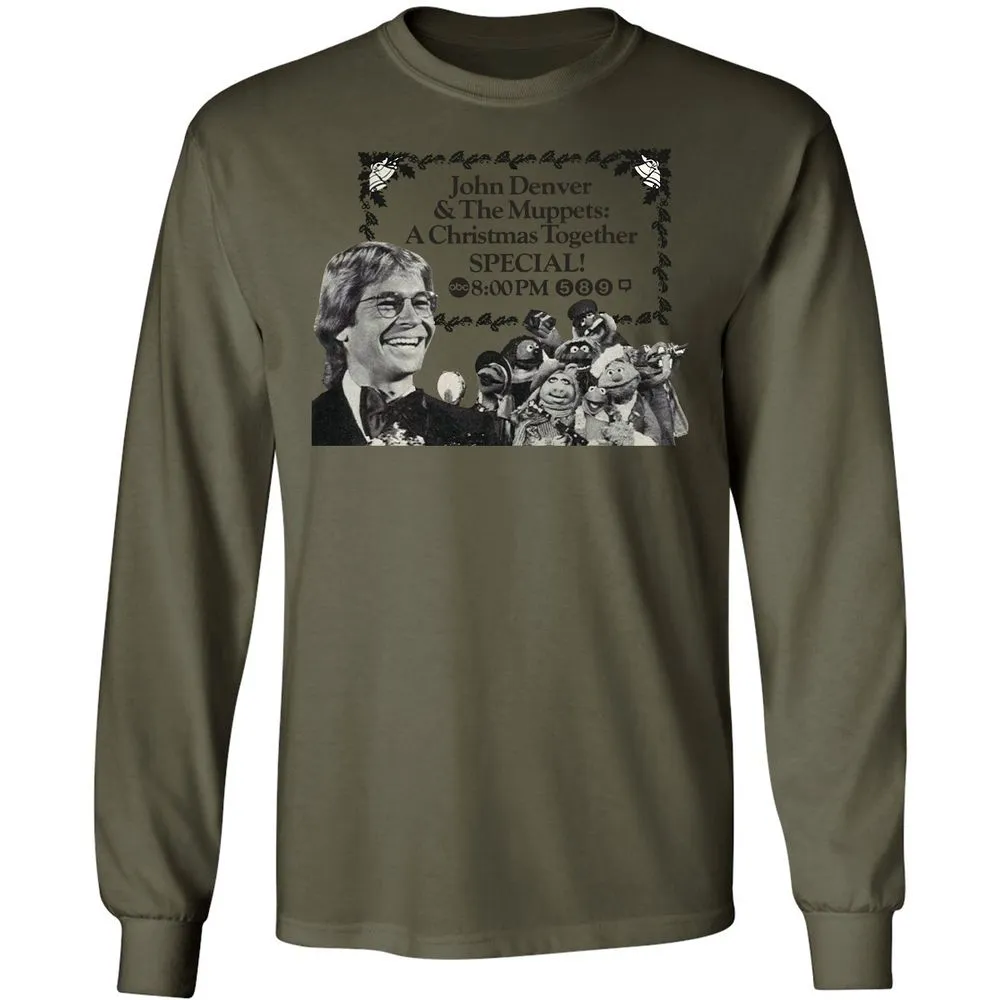 John Denver and Muppet - Military Green - 7