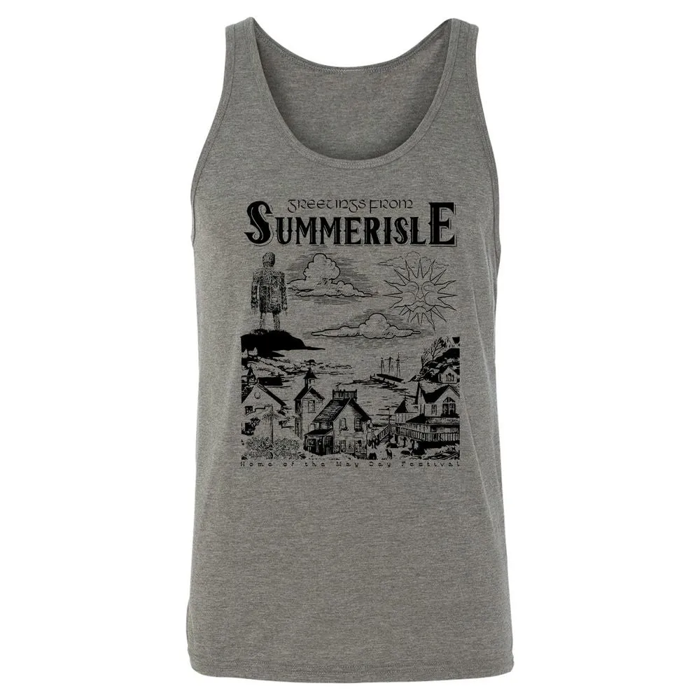 Greetings From Summerisle - Grey Triblend - 2