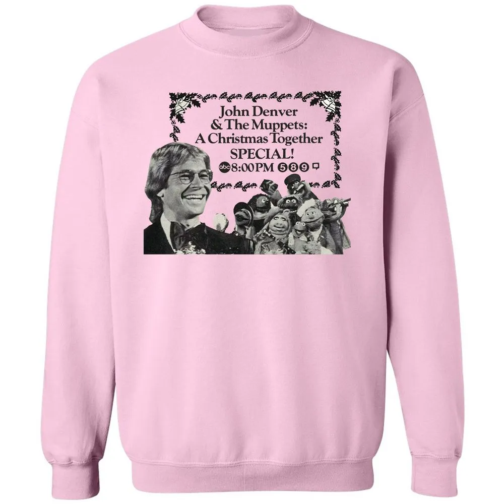 John Denver and Muppet - Light Pink - 3