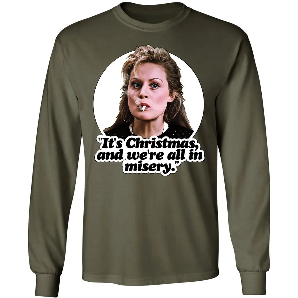 Long Sleeve T-Shirt - 8DYSP9LF - Military Green - 7