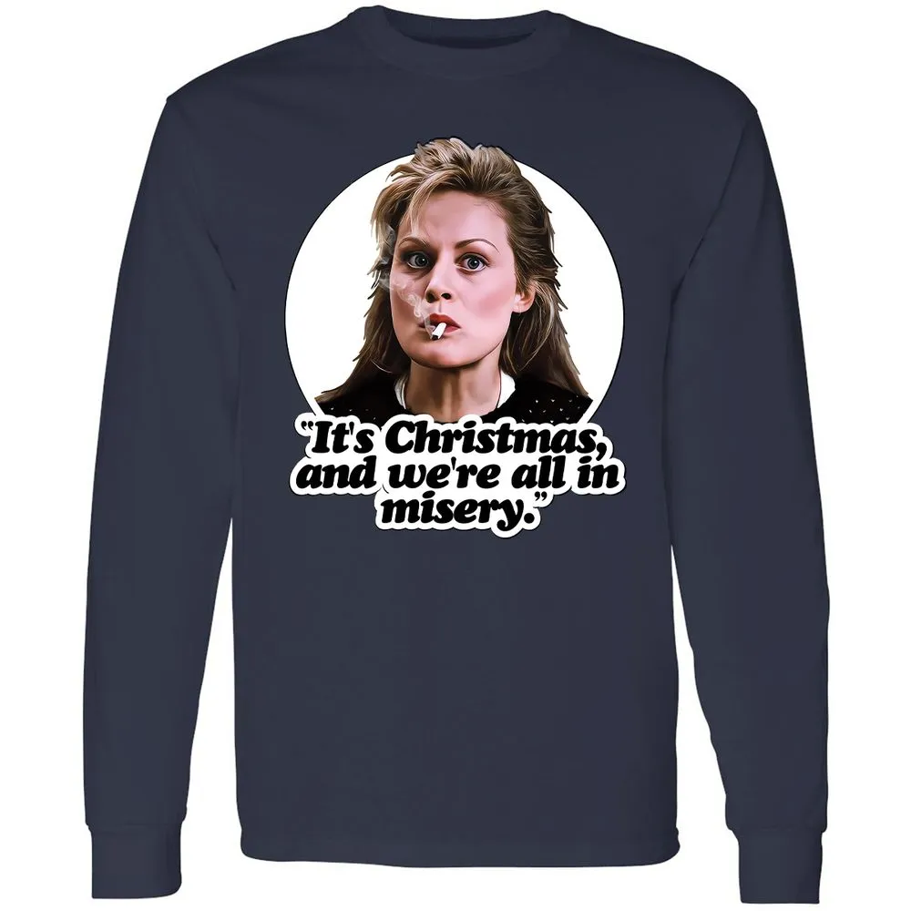 Long Sleeve T-Shirt - 8DYSP9LF - Navy - 12