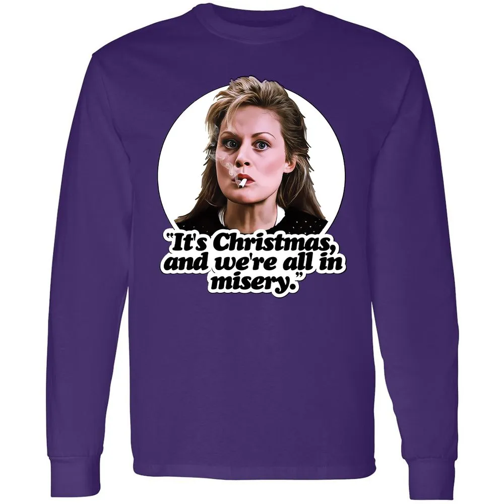 Long Sleeve T-Shirt - 8DYSP9LF - Purple - 13