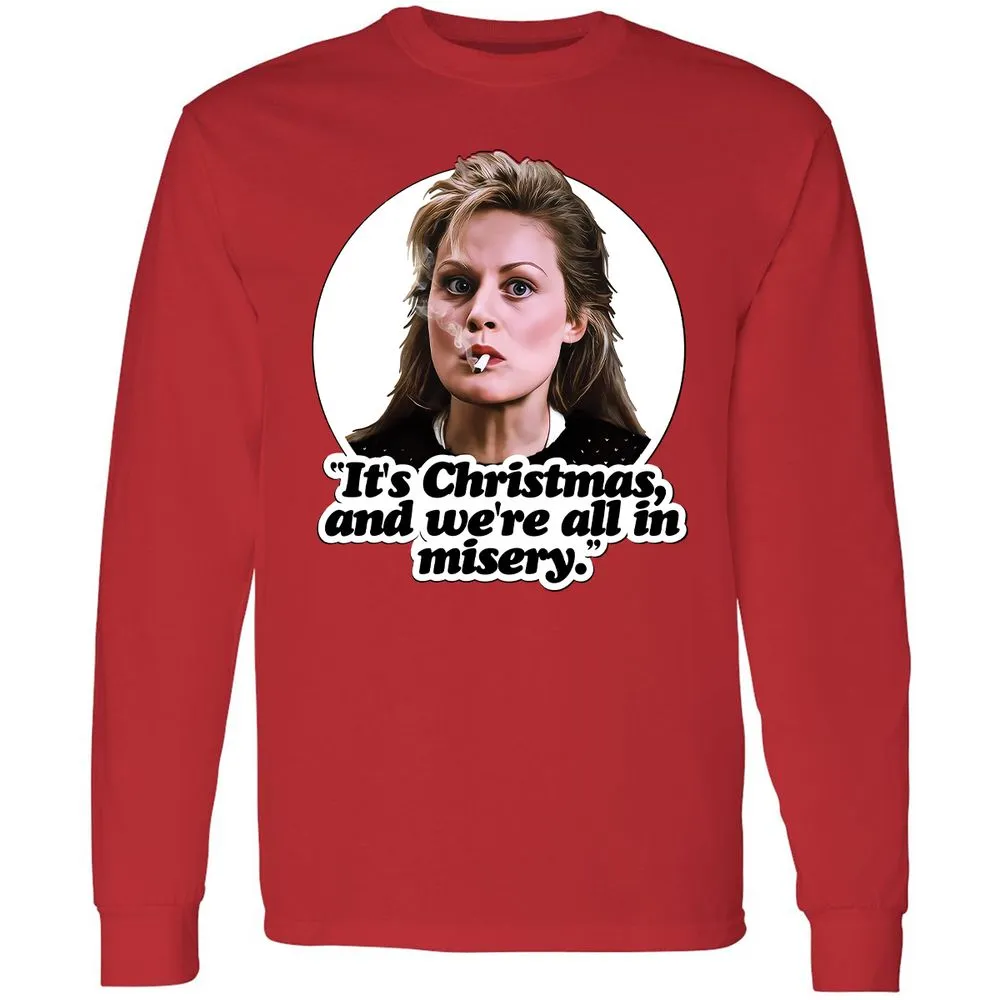 Long Sleeve T-Shirt - 8DYSP9LF - Red - 14