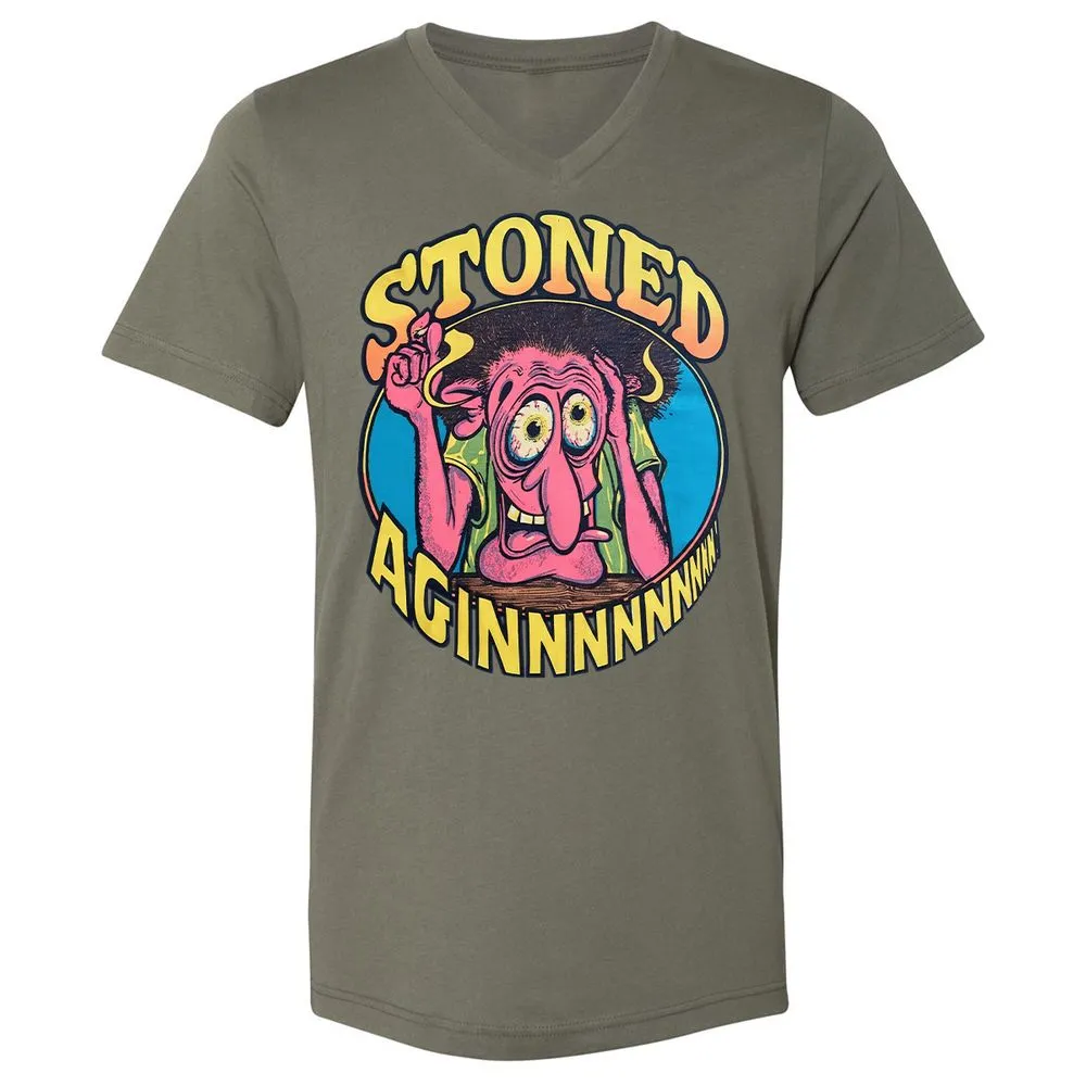 Stoned - Military Green - 10