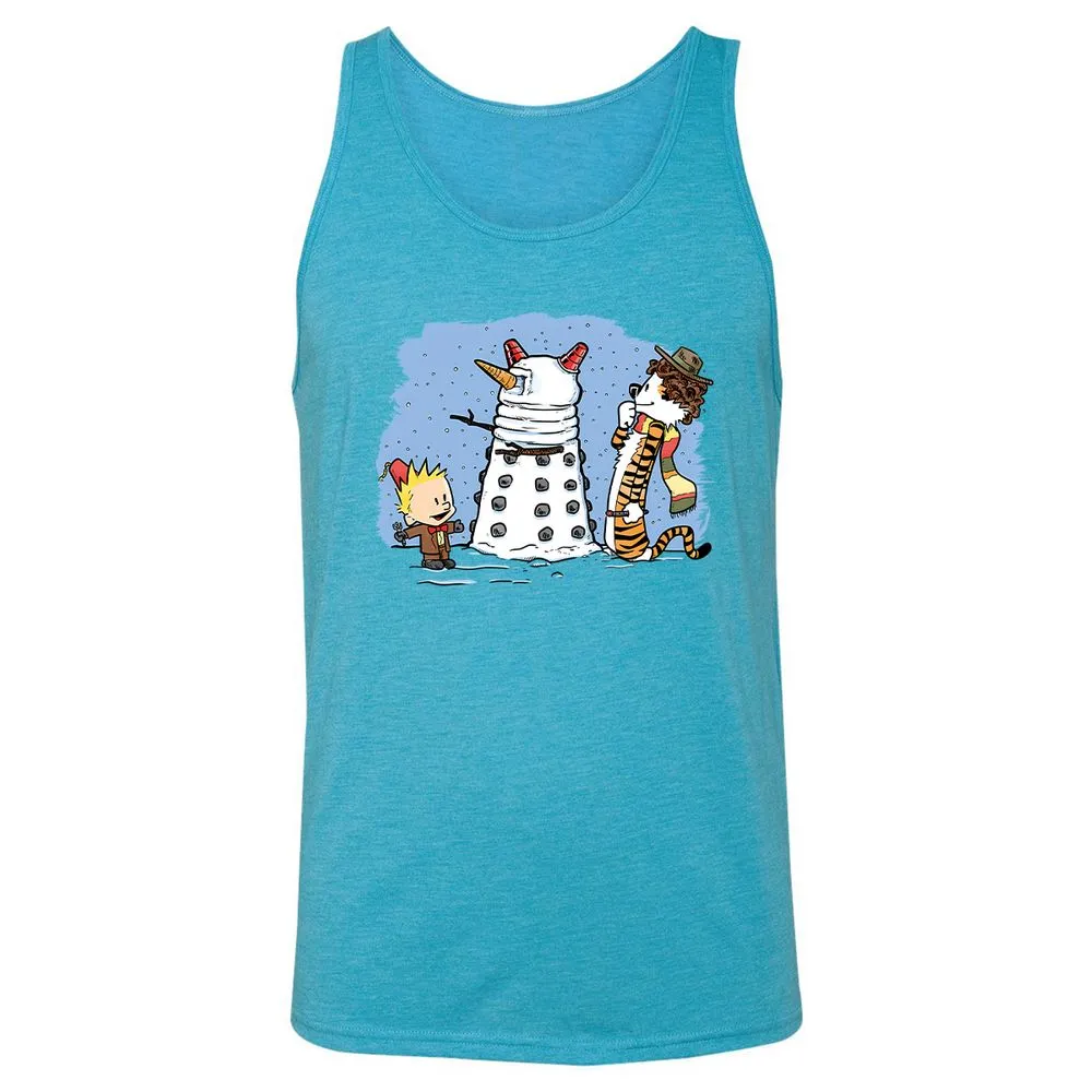 Unisex Jersey Tank - D51L59H2 - Aqua Triblend - 3