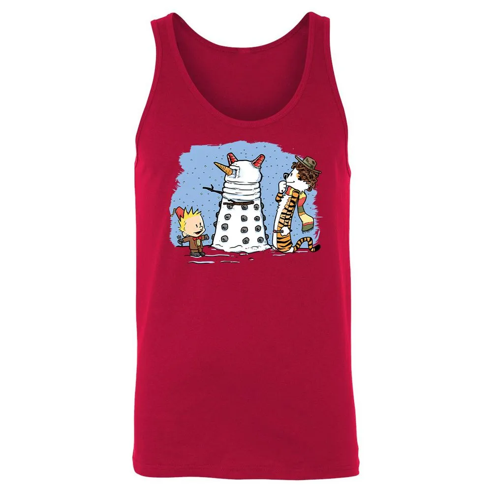 Unisex Jersey Tank - D51L59H2 - Red - 11