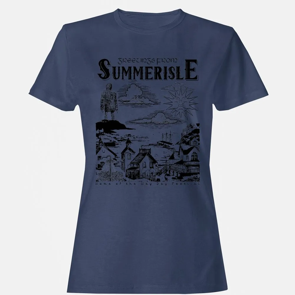 Greetings From Summerisle - Navy - 10