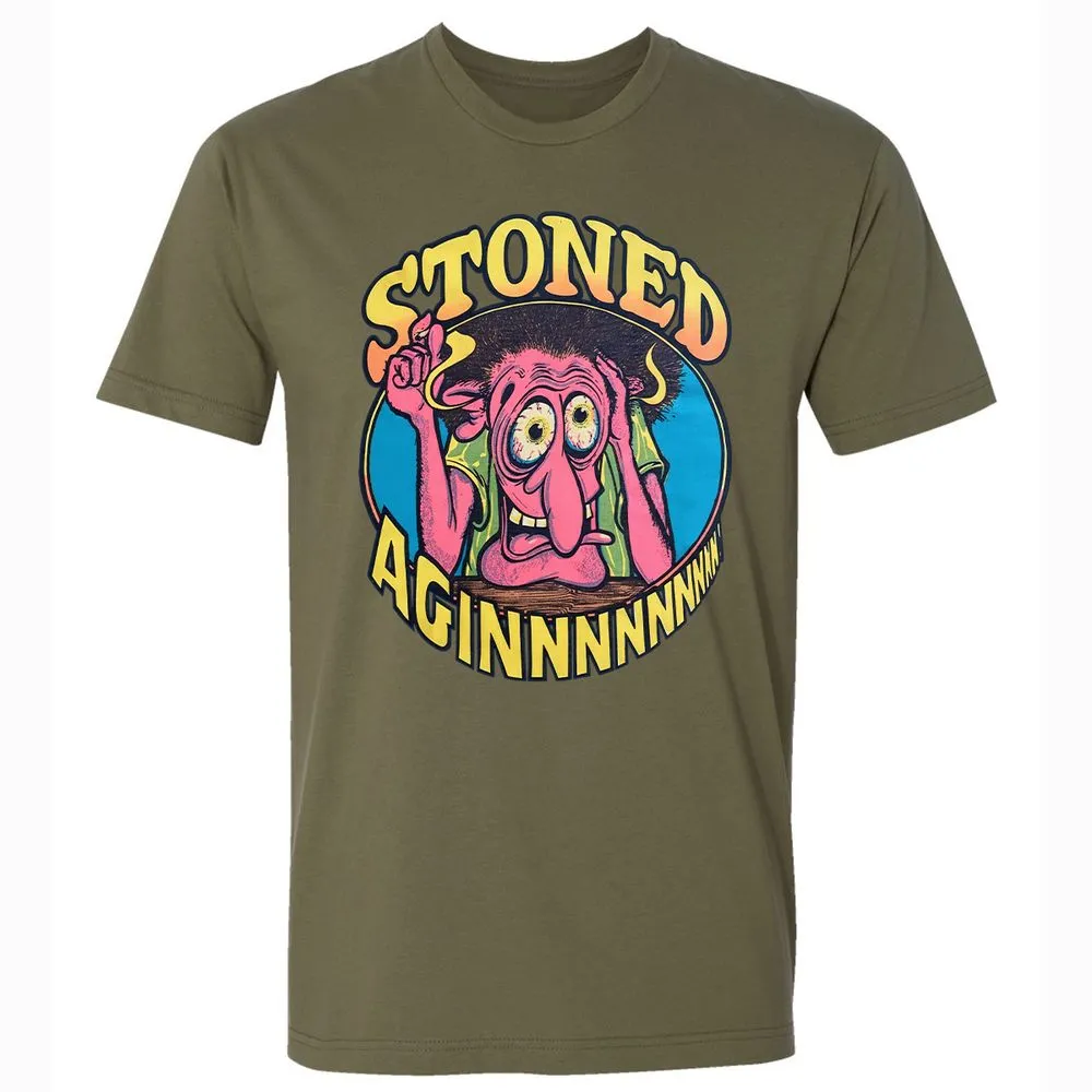 Stoned - Military Green - 5