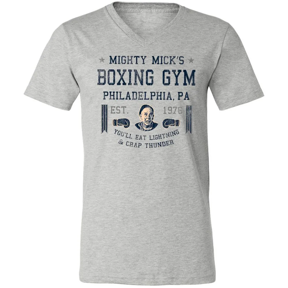 Mighty Mick Boxing Gym - Athletic Heather - 7