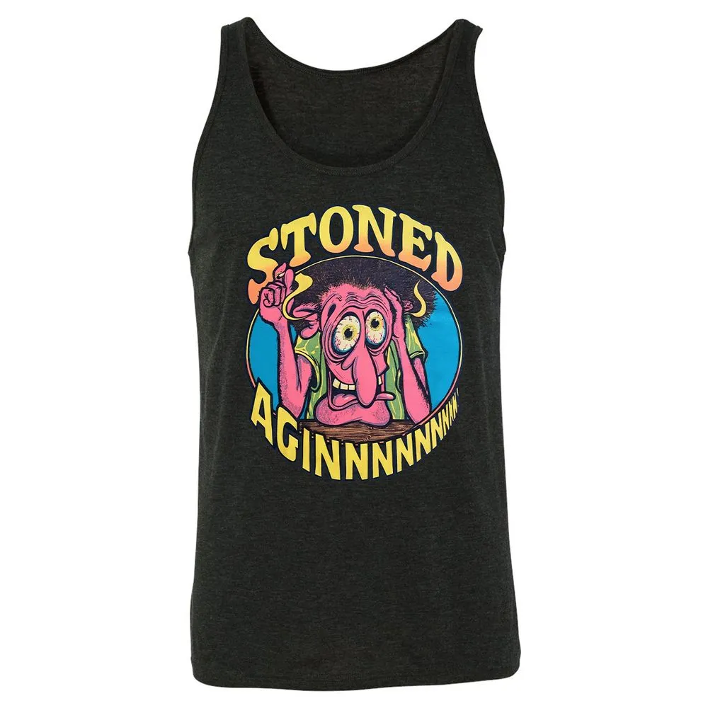 Stoned - Charcoal Black Triblend - 5