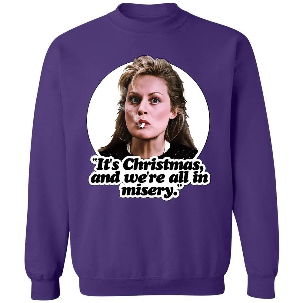 Classic Unisex Sweatshirt - R9EH3F8K - Purple - 6