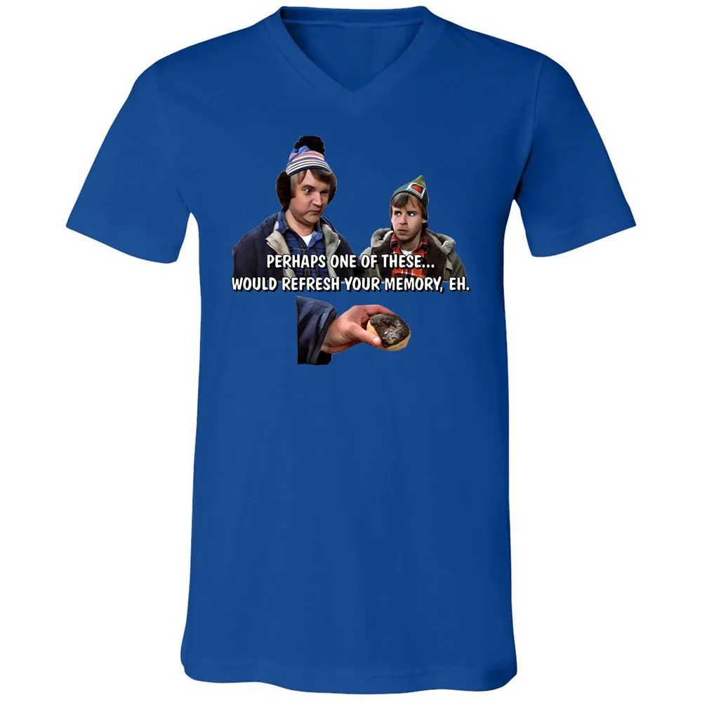 Unisex V-Neck T-Shirt - 2HC23MQ7 - True Royal - 4