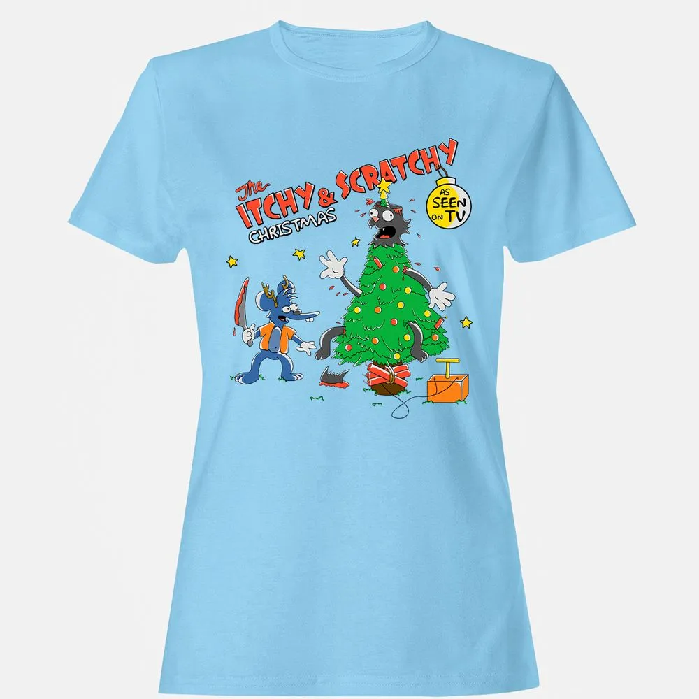Women's T-Shirt - C8CV9G56 - Light Blue - 8