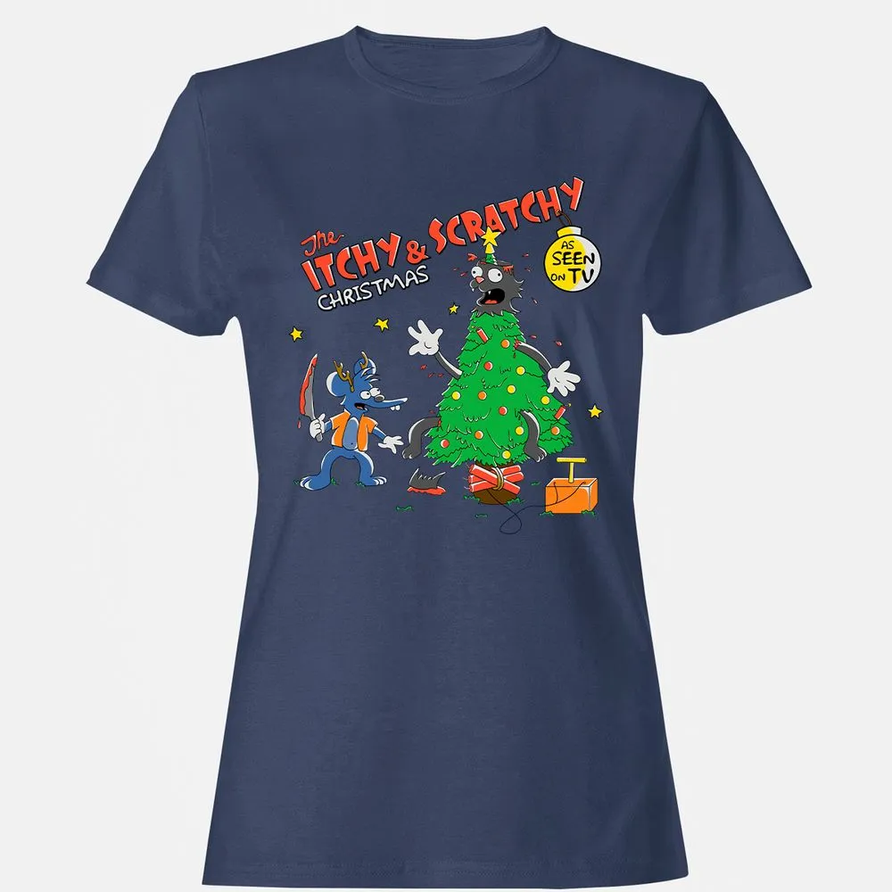 Women's T-Shirt - C8CV9G56 - Navy - 10