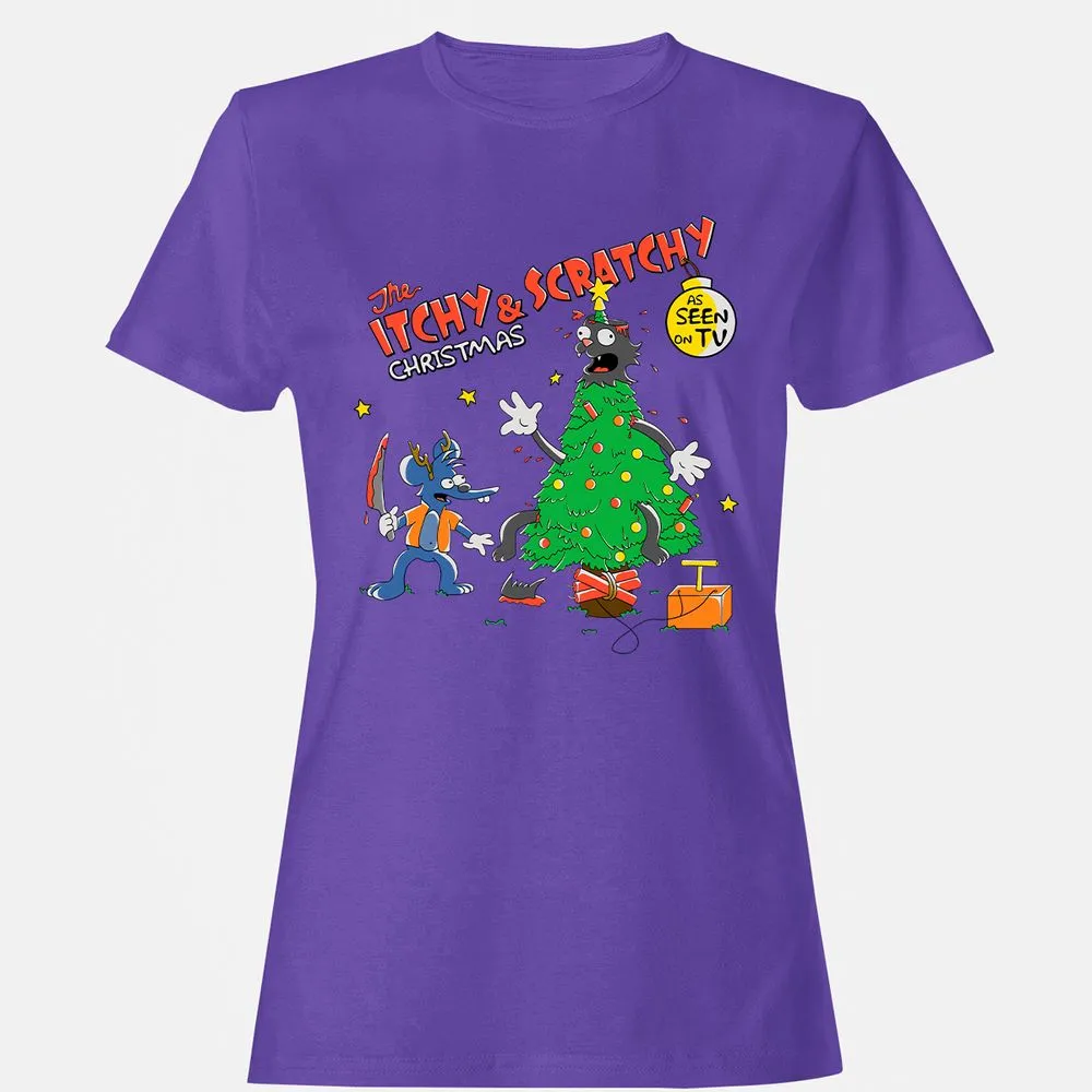 Women's T-Shirt - C8CV9G56 - Purple - 12