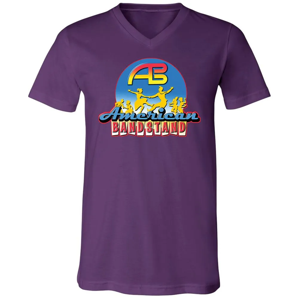 Unisex V-Neck T-Shirt - GDMN6TPM - Team Purple - 2