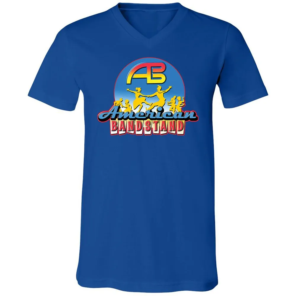 Unisex V-Neck T-Shirt - GDMN6TPM - True Royal - 4