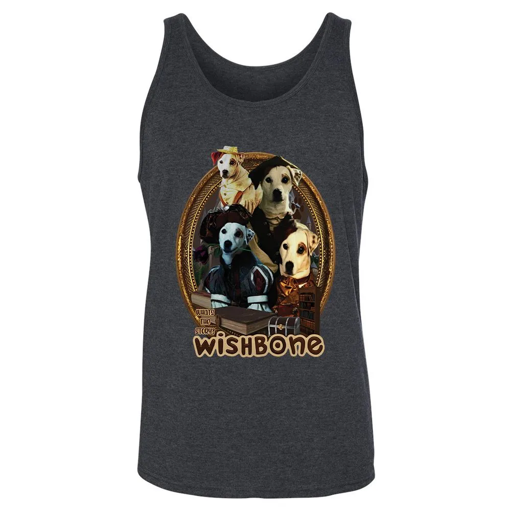 Unisex Jersey Tank - JQUQURVF - Dark Grey Heather - 6