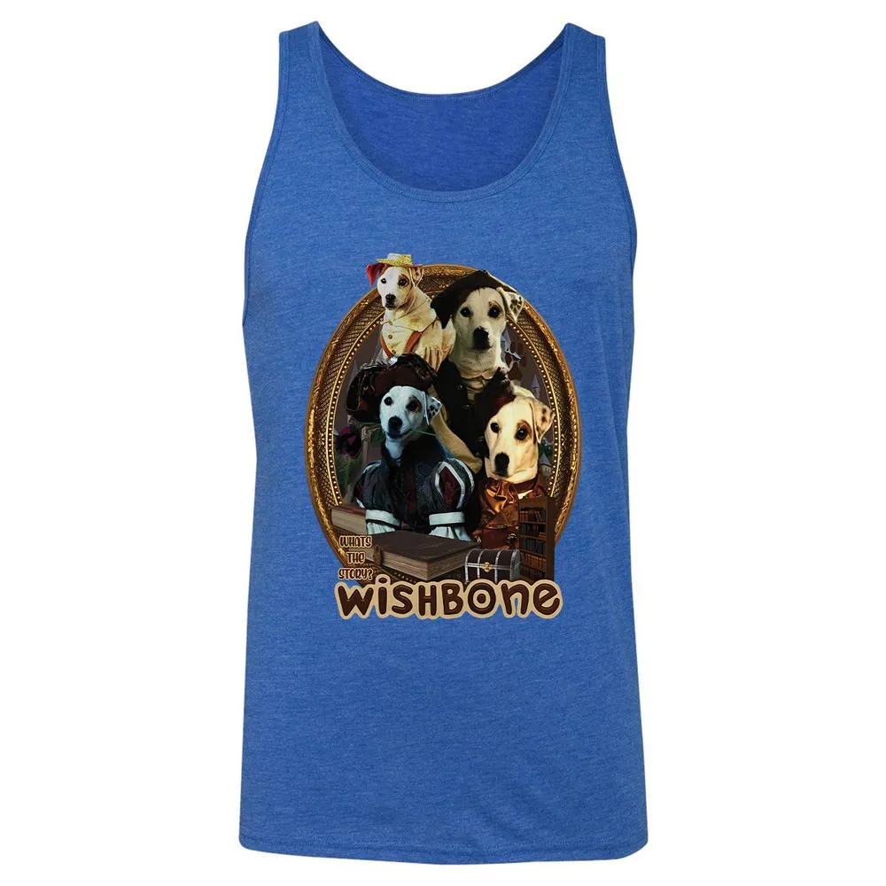 Unisex Jersey Tank - JQUQURVF - True Royal Triblend - 12