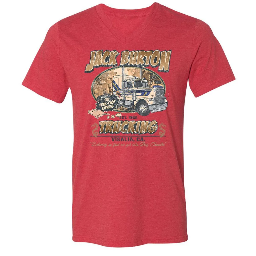 Big Trouble Trucking Company - Heather Red - 5