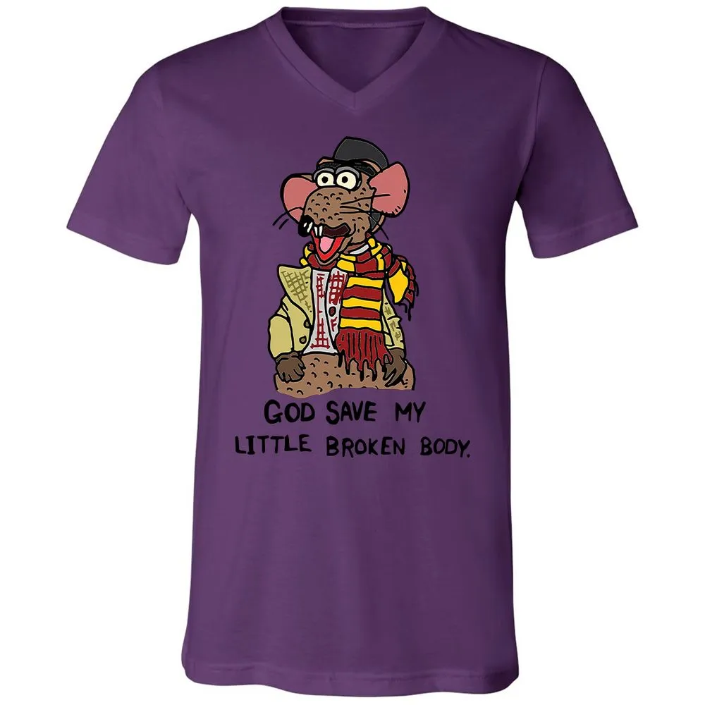 Unisex V-Neck T-Shirt - 5HVVF31D - Team Purple - 2
