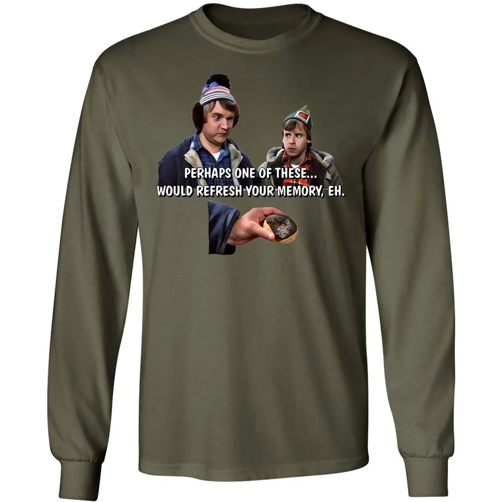 Long Sleeve T-Shirt - AZPXZAGQ - Military Green - 7