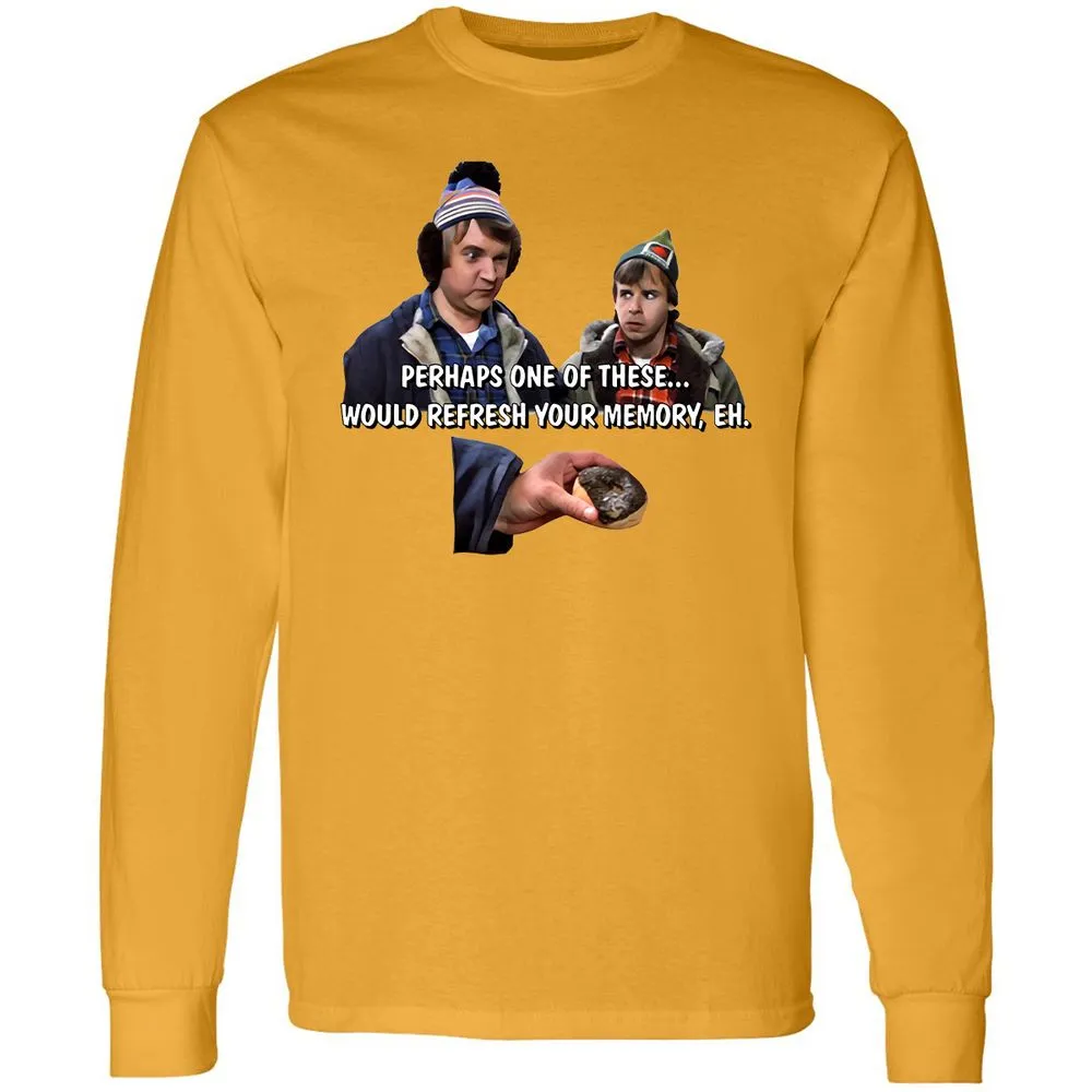 Long Sleeve T-Shirt - AZPXZAGQ - Gold - 9