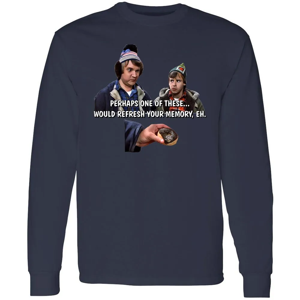 Long Sleeve T-Shirt - AZPXZAGQ - Navy - 12