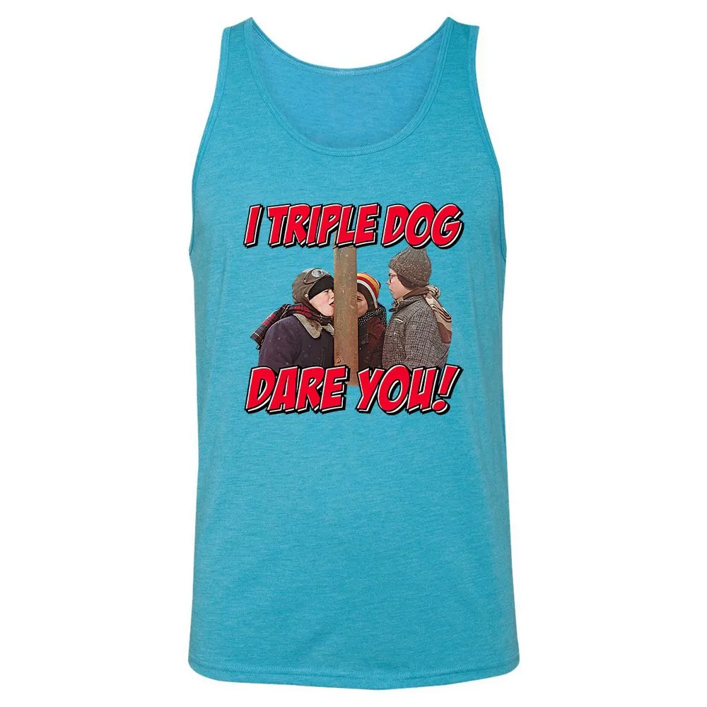 Unisex Jersey Tank - CTVYR2B4 - Aqua Triblend - 3