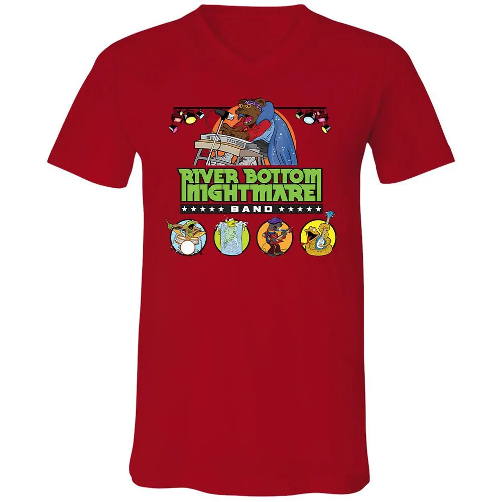 Unisex V-Neck T-Shirt - ASZ927UP - Red - 3