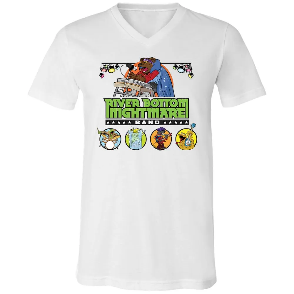 Unisex V-Neck T-Shirt - ASZ927UP - White - 5