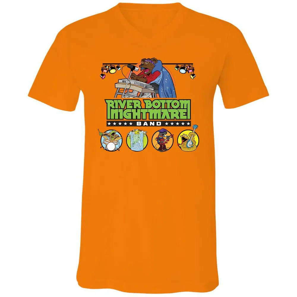 Unisex V-Neck T-Shirt - ASZ927UP - Orange - 11