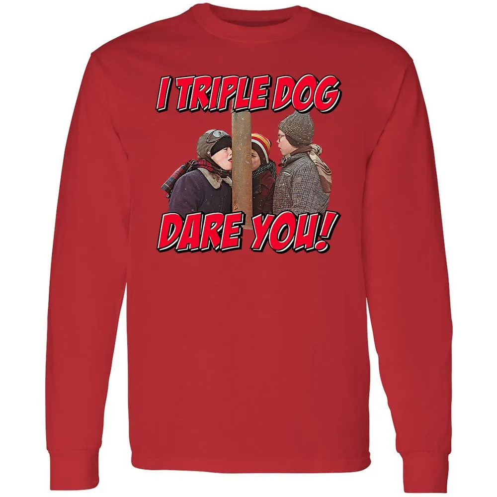 Long Sleeve T-Shirt - VDXFWF6P - Red - 14