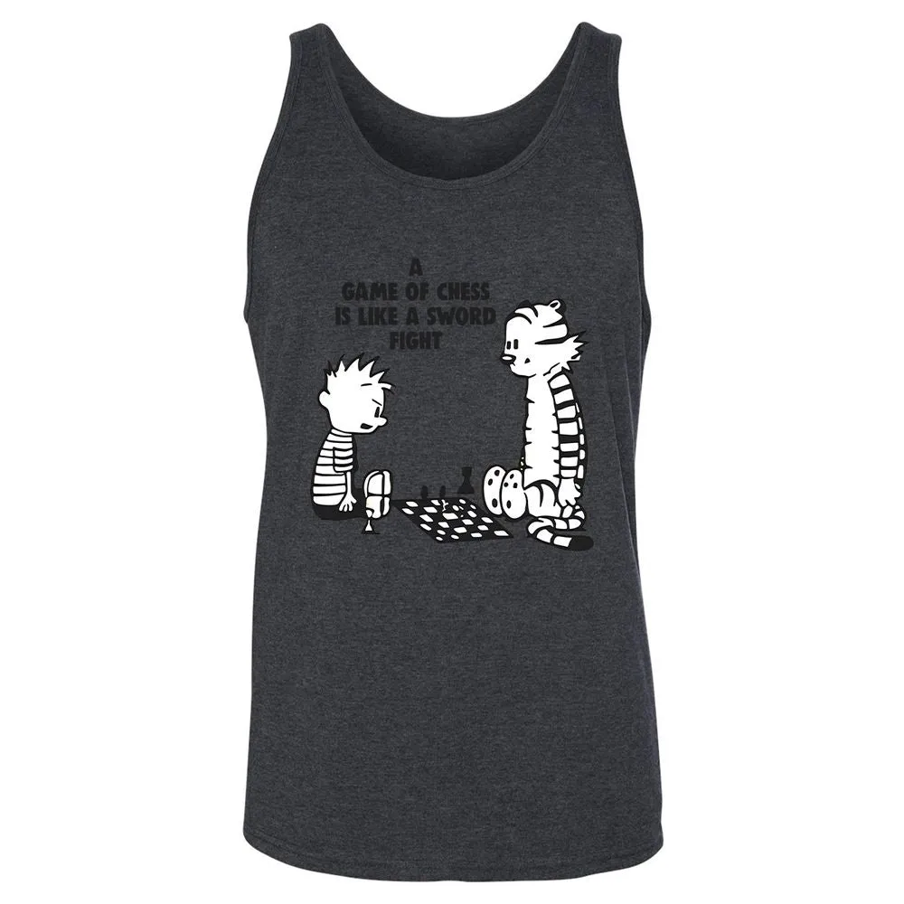 Unisex Jersey Tank - BYEEE6TR - Dark Grey Heather - 6