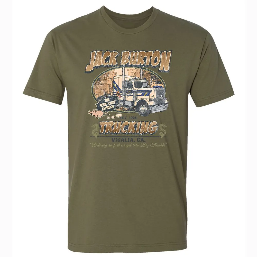 Big Trouble Trucking Company - Military Green - 5