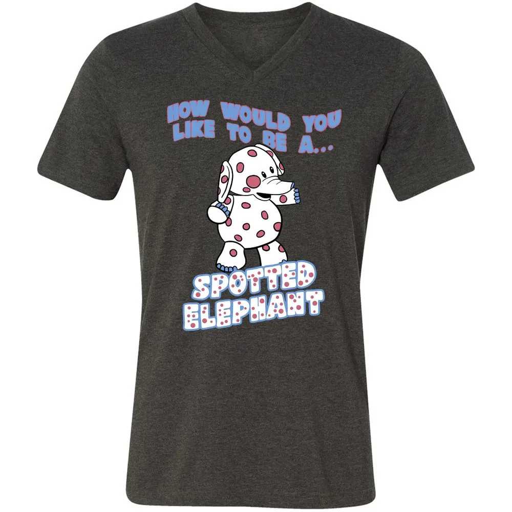 Spotted Elephant - Dark Grey Heather - 8