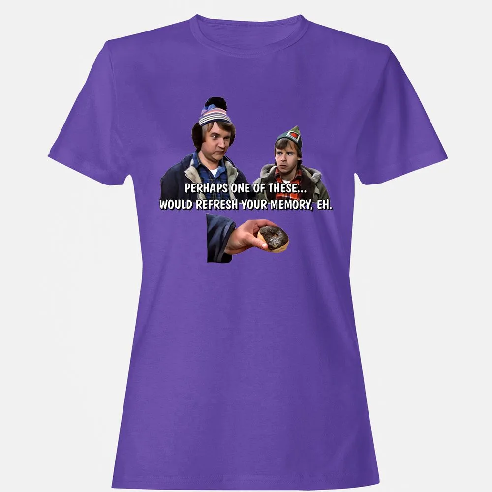 Women's T-Shirt - LUGV7FGD - Purple - 12