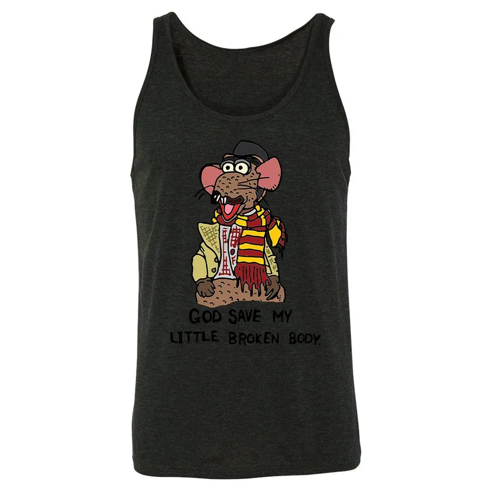 Unisex Jersey Tank - UPKRKM9L - Charcoal Black Triblend - 5