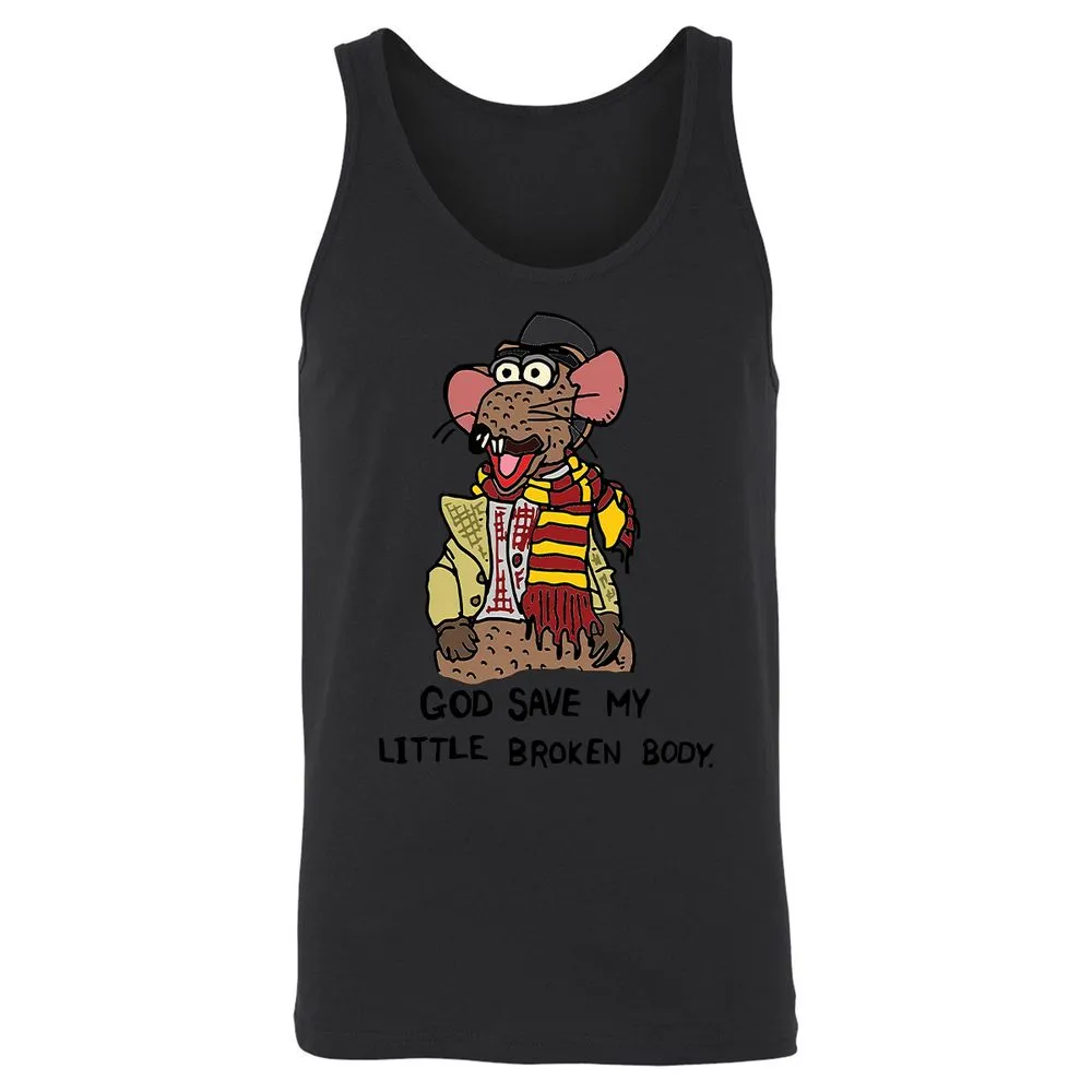 Unisex Jersey Tank - UPKRKM9L - Black - 14