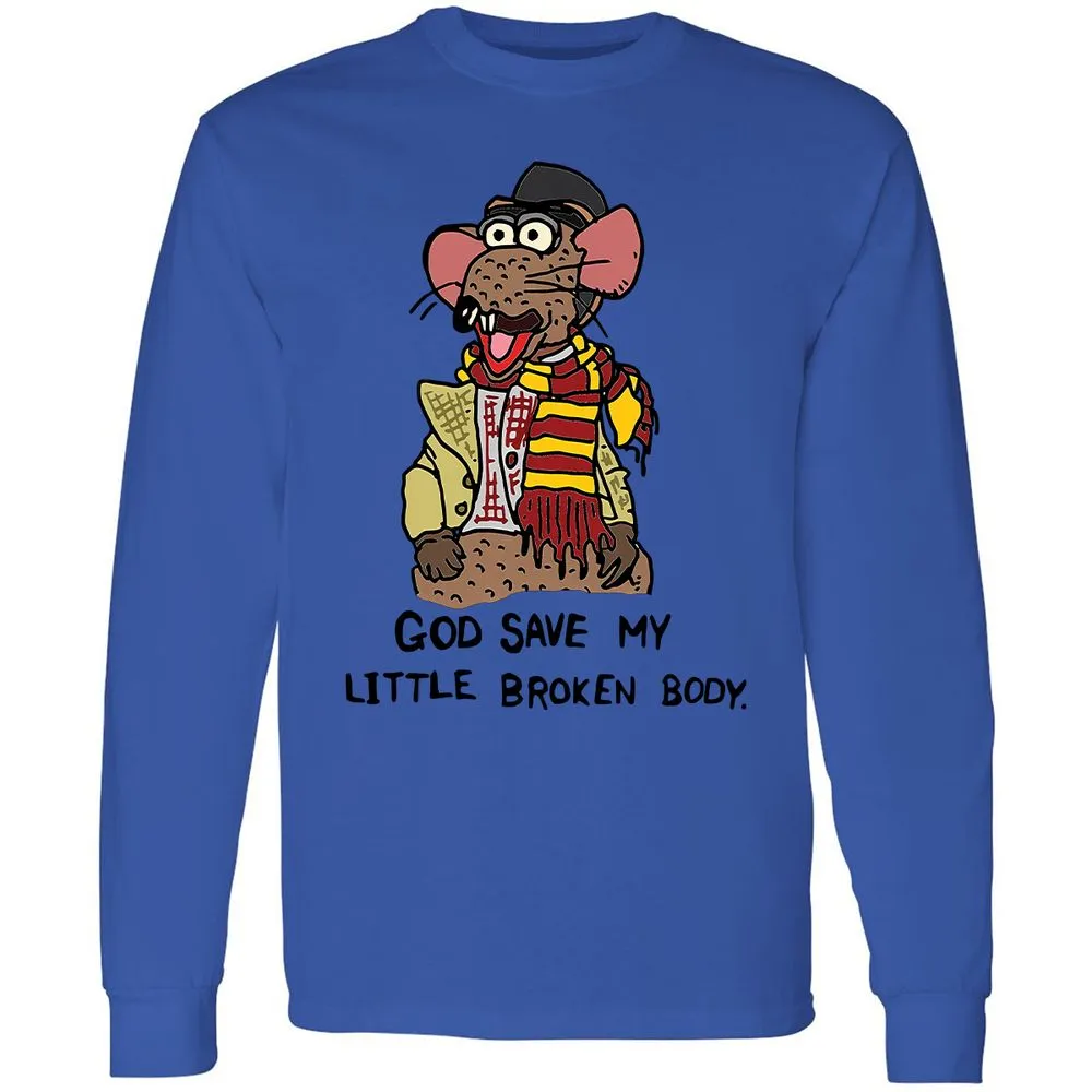 Long Sleeve T-Shirt - 5WBLV5PD - Royal - 4